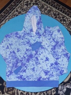 Gigi + Jax By LuLaRoe Kids Tie-Dye Hoodie & Joggers Set